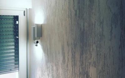 La decorazione a calce materica